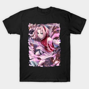 SAKURAA HARUNO ANIME MERCHANDISE T-Shirt